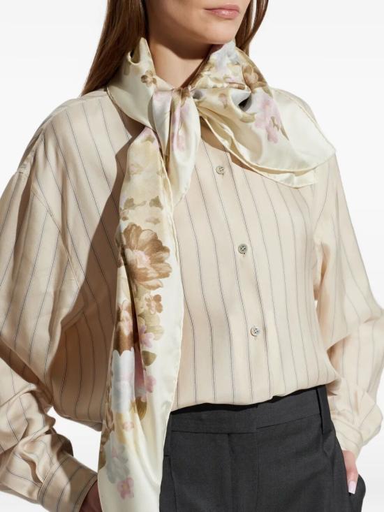 26SS 베르사체 머플러/스카프 1001600 1A18013 5Y650 BANANA MAUVE BROWN - VERSACE