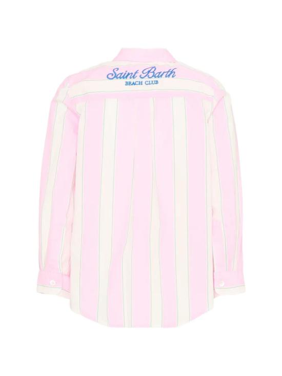 26SS [키즈] 세인트바쓰 셔츠 BRIG003 00897L COTTON SB BEACH STRIPES 2153 EMBROIDERED - MC2 SAINT BARTH