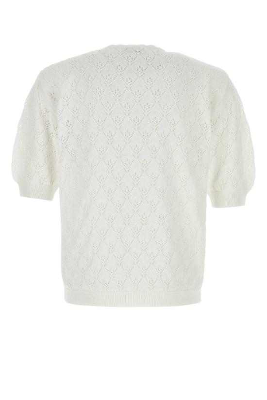 26SS 마리아노 스웨터 MGSS26TT01180 6051 White - MAGLIANO