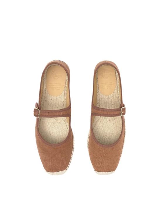 26SS 까스따네르 플랫 슈즈 025755 2034 LIGHT BROWN - CASTANER