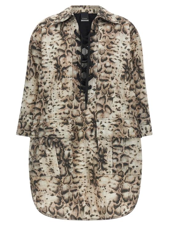 26SS 핑코 미디 원피스 106842A3B1CZ9