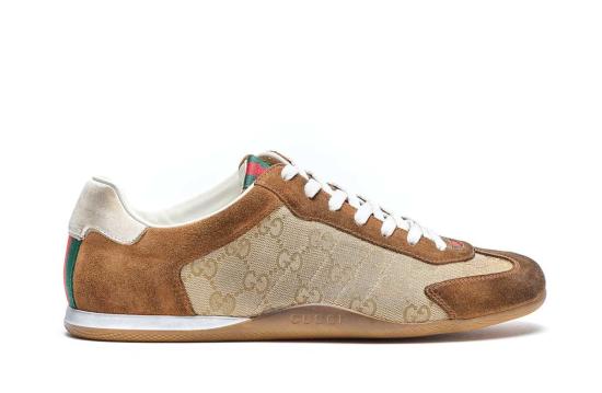  구찌 스니커즈 시프트  브라운