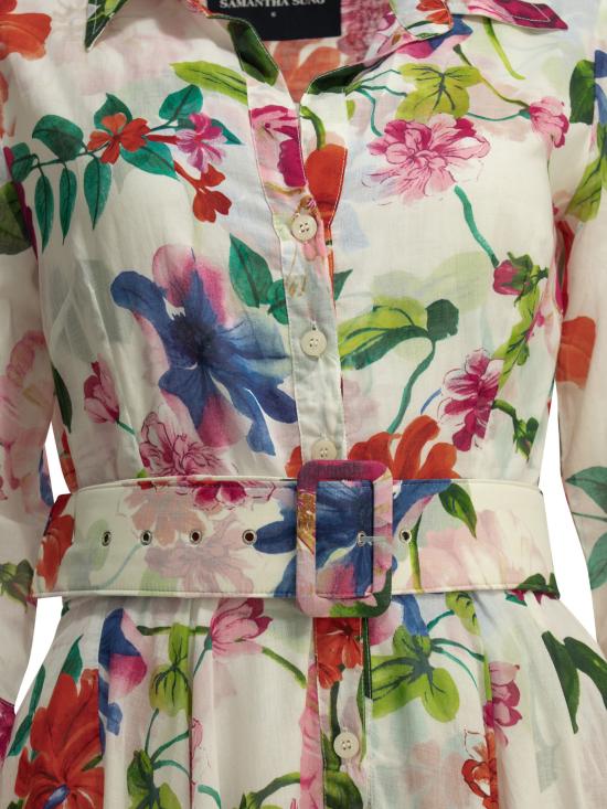 26SS 사만다 성 롱 원피스 ASTERFIORI FLORANCEWHITE White - SAMANTHA SUNG