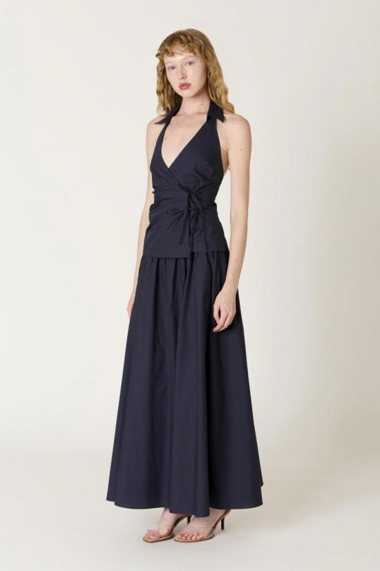  니아 스커트 오로라