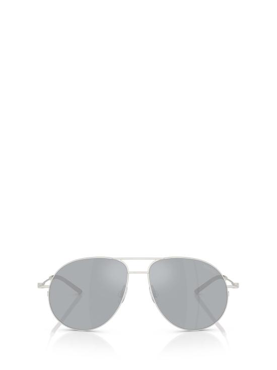 26FW 몽클레어 FLYZE 플라이즈 에비에이터 프레임 선글라스 ME4002 10041U MATTE SILVER