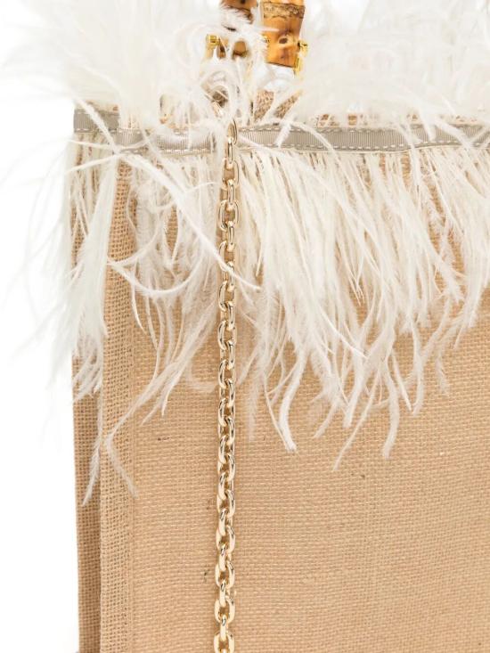 26SS 라밀라네사 토트백 VIOLMP CREAM - LA MILANESA