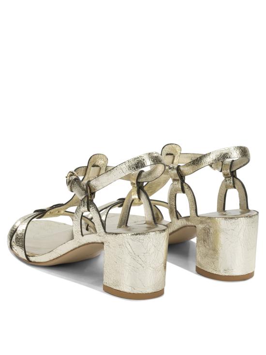 26SS 델 칼로 샌들 12122BETTYCRACK WEB PIRITE Gold - DEL CARLO