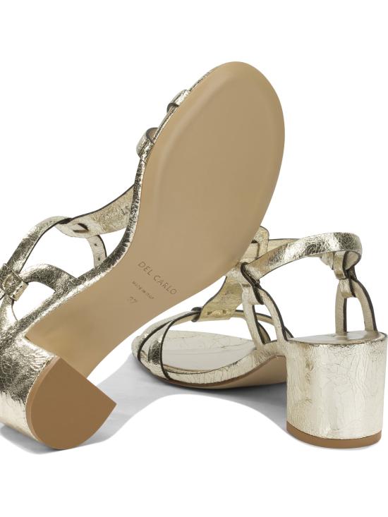26SS 델 칼로 샌들 12122BETTYCRACK WEB PIRITE Gold - DEL CARLO