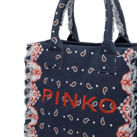 26SS 핑코 토트백 106673 A3B7GA0Q Blue - PINKO