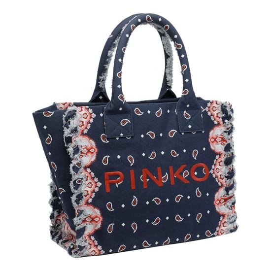 26SS 핑코 토트백 106673 A3B7GA0Q Blue - PINKO