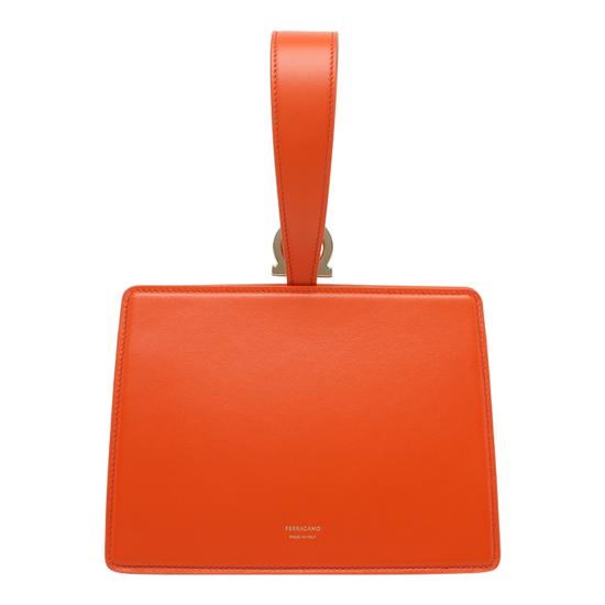 26SS 살바토레 페라가모 클러치/파우치 792848 220958LIGHT SIENA Yellow - SALVATORE FERRAGAMO