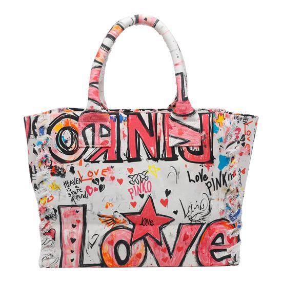 26SS 핑코 토트백 106673 A3B6ZW0Q MultiColour - PINKO