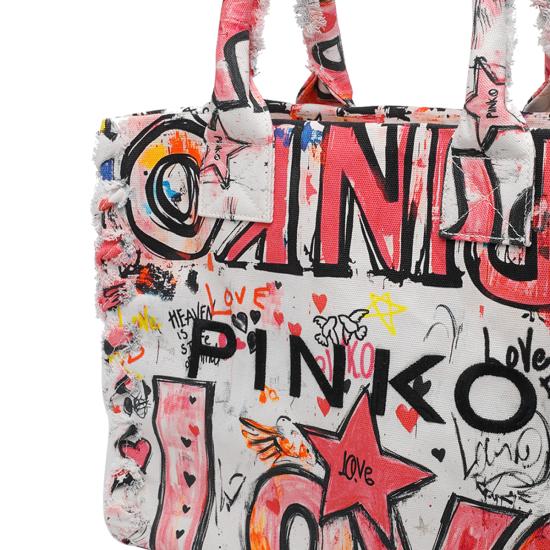 26SS 핑코 토트백 106673 A3B6ZW0Q MultiColour - PINKO