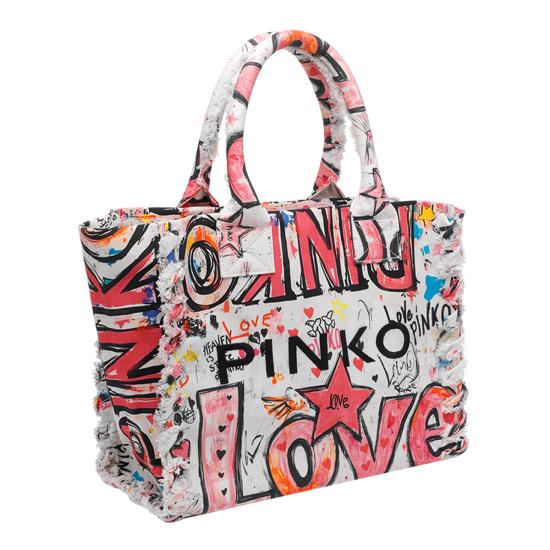 26SS 핑코 토트백 106673 A3B6ZW0Q MultiColour - PINKO