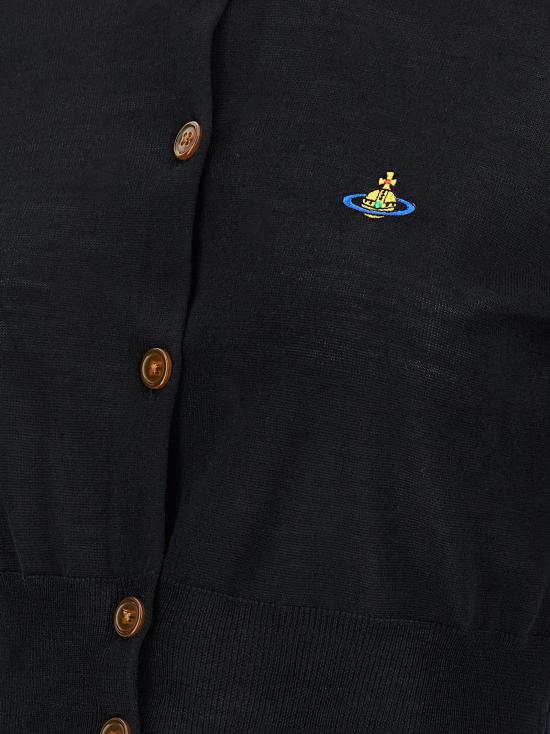 26SS 비비안웨스트우드 베아 크롭드 가디건 1803002UY003FN401 - VIVIENNE WESTWOOD