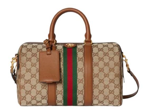 26SS 구찌 오피디아 미디움 보스턴 백 857595 FAFUF 9870 BEIGE BROWN DOM