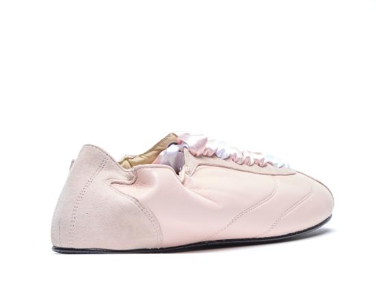 26SS 레페토 테니스 실크 스니커즈 V4230MCVD899 LIGHT PINK DOM - REPETTO