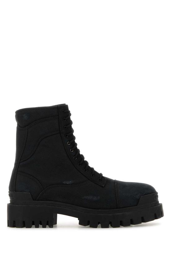 26FW 발렌시아가 컴뱃 스트라이크 부츠 845015W2H11 1000 Black