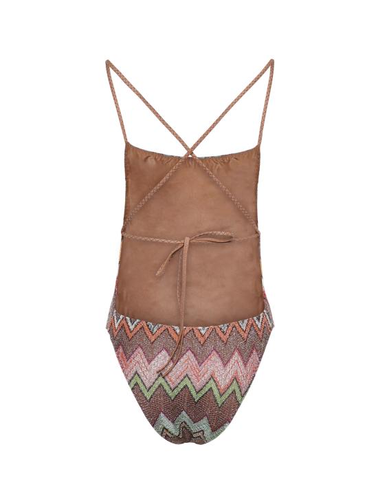 26SS 미소니 원피스 수영복 MC25SP01 BR014KSM9YK MULTICOLOR DARK BASE - MISSONI