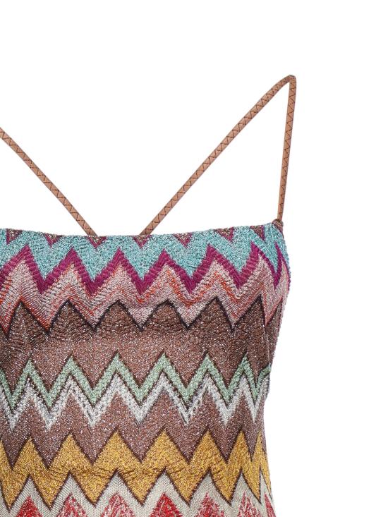 26SS 미소니 원피스 수영복 MC25SP01 BR014KSM9YK MULTICOLOR DARK BASE - MISSONI