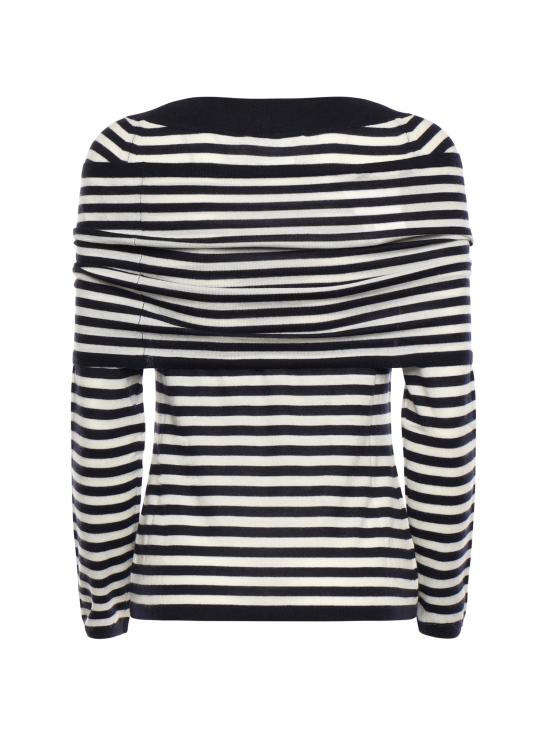 26SS 막스마라 스웨터 2611381011600 013 Ivory blue - MAX MARA