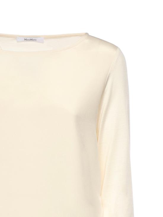 26SS 막스마라 반팔 티셔츠 2611941048600 006 IVORY White - MAX MARA