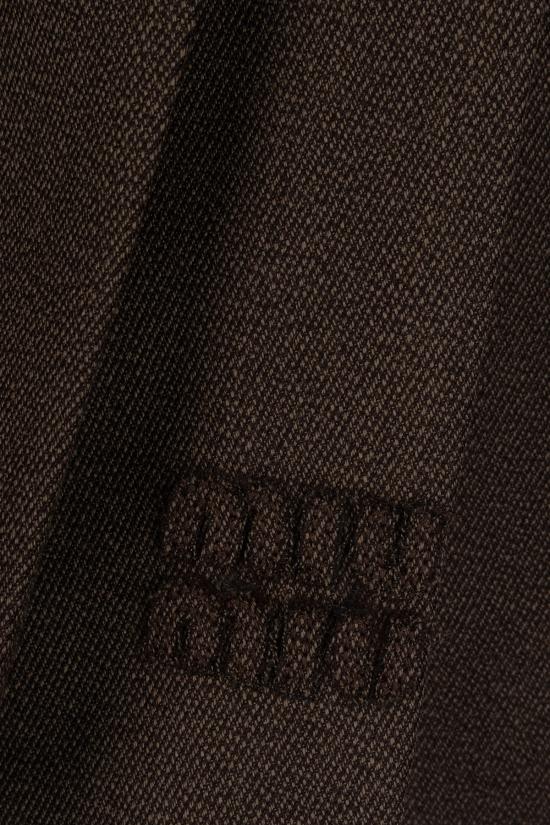 26SS 미우미우 숏 스커트 MG2348180R F0324 CACAO - MIU MIU