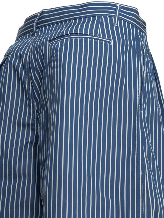 26SS 꼼데가르송 숏팬츠 FQP506S261BLUESTRIPE - COMME DES GARCONS