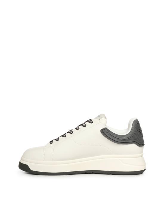 26SS 엠포리오 아르마니 스니커즈 EM003663 AF18212M0364 White - EMPORIO ARMANI