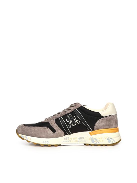 26SS 프리미아타 랜더 코어 레이스업 스니커즈 LANDER 7207 BLACK GREY - PREMIATA