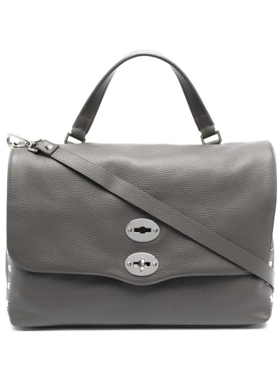 26SS 자넬라토 토트백 068010 0050000 Z0130 M GREY MONTEBIANCO