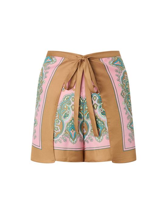 26SS 핑코 숏팬츠 106733 A38GNL4 PINK MULTI - PINKO