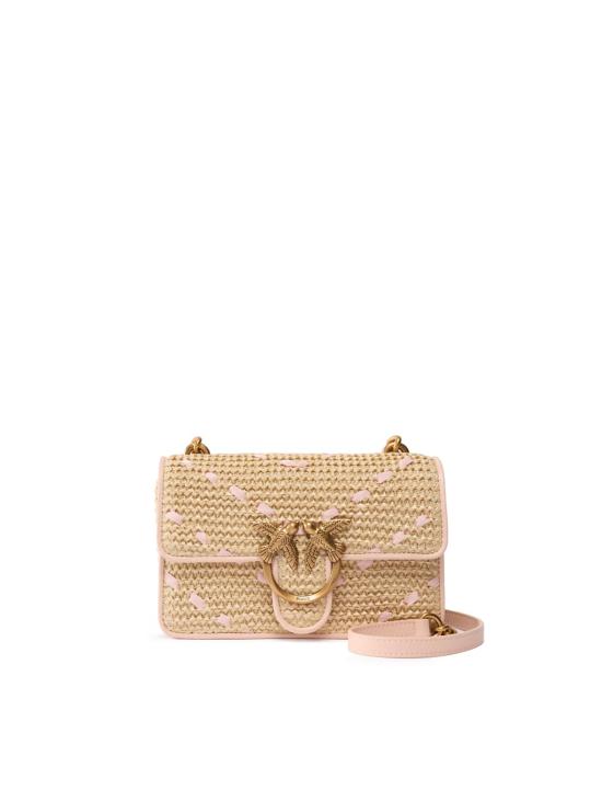 26SS 핑코 숄더백 104550 A1RLHN2Q Multicolor Yellow Pink