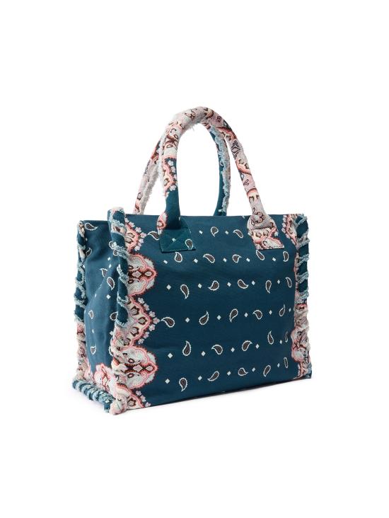 26SS 핑코 토트백 106673 A3B7GA0Q BLUE MULTICOLOR - PINKO