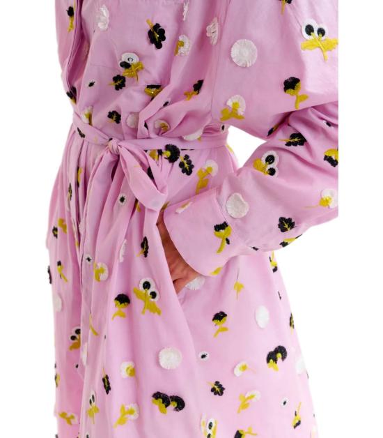 26SS 에센셜앤트워프 롱 원피스 JAMANNA J2FV XS Lilac - ESSENTIEL ANTWERP