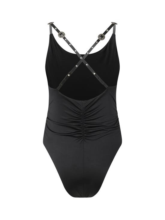 26SS 핑코 바디수트 티셔츠 106955 A3C1Z99 Black - PINKO