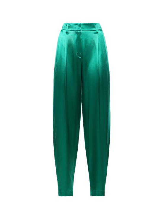 26SS 제니 스트레이트 팬츠 80AAA118 NS850656 PETROL GREEN