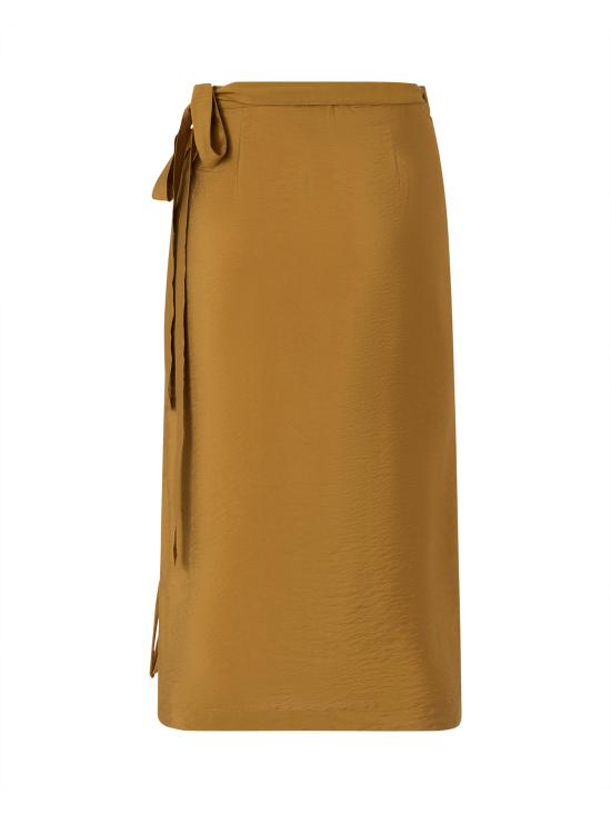 26SS 핑코 롱 스커트 106887 A3AYL25 Brown - PINKO