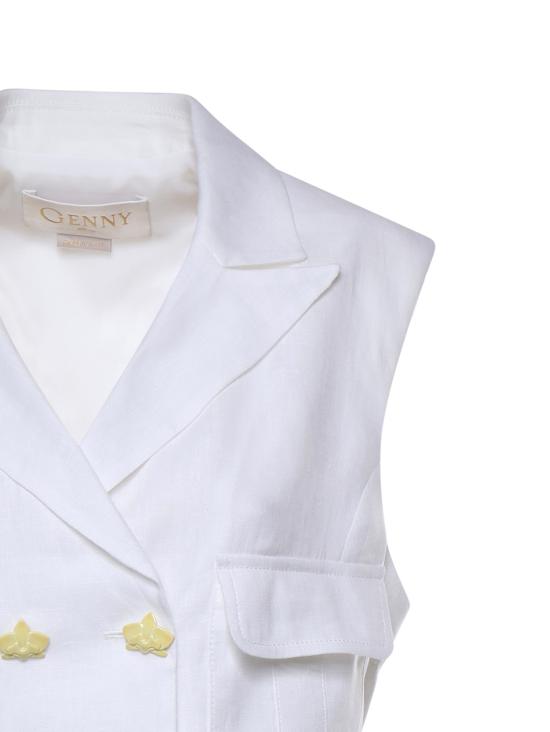 26SS 제니 베스트 80AAP535 N0750003 WHITE - GENNY