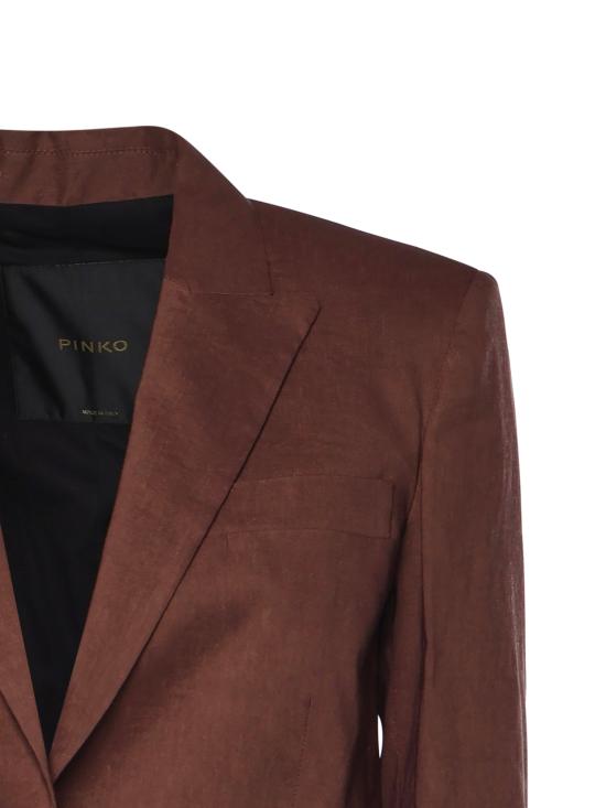 26SS 핑코 수트 자켓 106597 A34IL78 Brown - PINKO