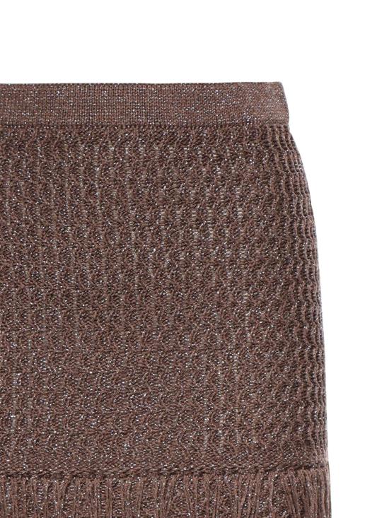 26SS 핑코 숏 스커트 106960 A3CII69 BROWN - PINKO