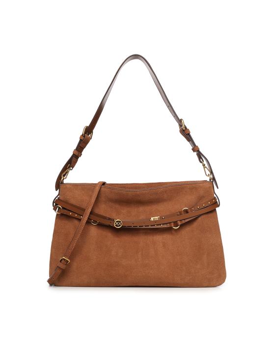 26SS 핑코 숄더백 105903 A0F6L17Q Brown