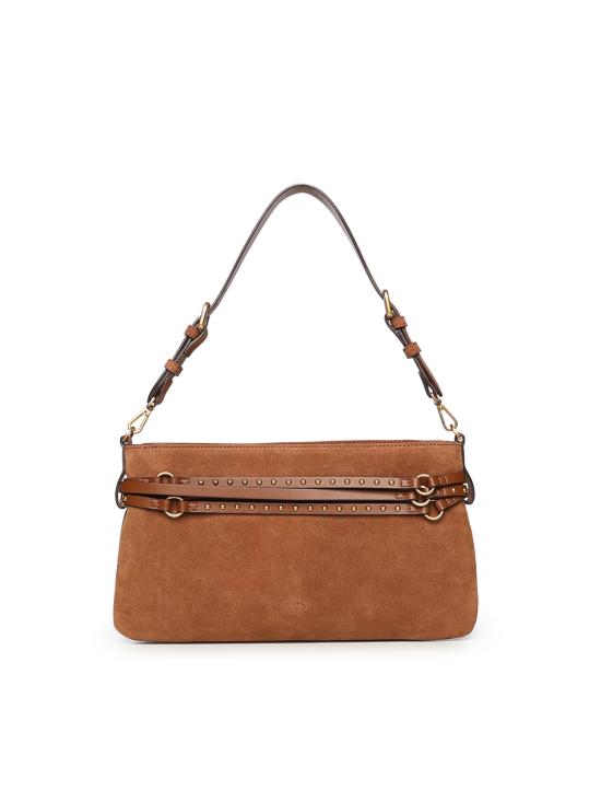 26SS 핑코 숄더백 106176 A0F6L17Q Brown - PINKO