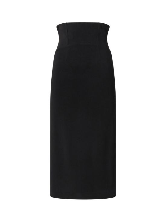 26SS 핑코 롱 스커트 106485 A2Q2Z99 Black