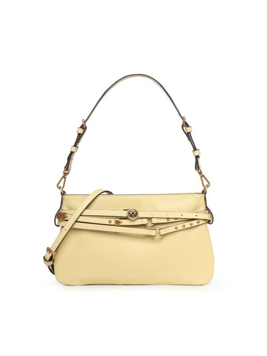 26SS 핑코 숄더백 106177 A0QOC39Q VANILLA YELLOW