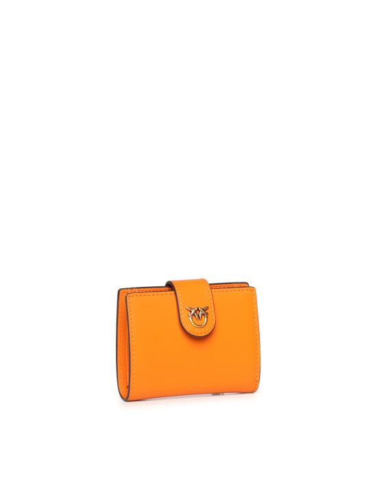 26SS 핑코 지갑 102840 A0F1A76Q BRUCIATO ANTIQUE GOLD - PINKO