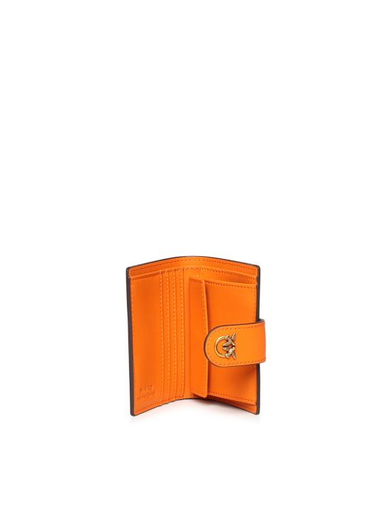 26SS 핑코 지갑 102840 A0F1A76Q BRUCIATO ANTIQUE GOLD - PINKO