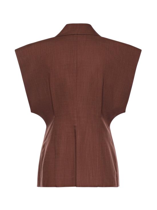 26SS 핑코 수트 자켓 106509 A2W6L78 BROWN - PINKO