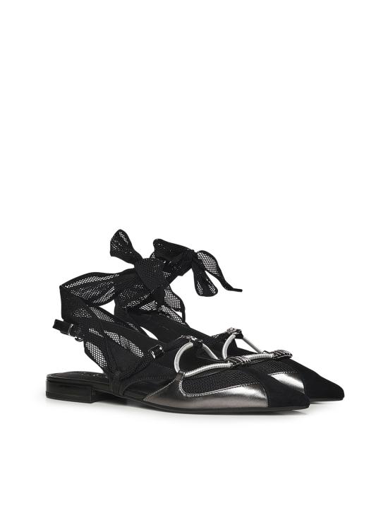 26SS 핑코 플랫 슈즈 SD0547 9003Z99 BLACK - PINKO