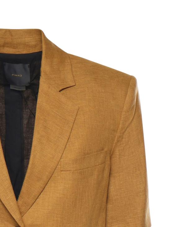 26SS 핑코 수트 자켓 106879 A3E3L25 Brown - PINKO